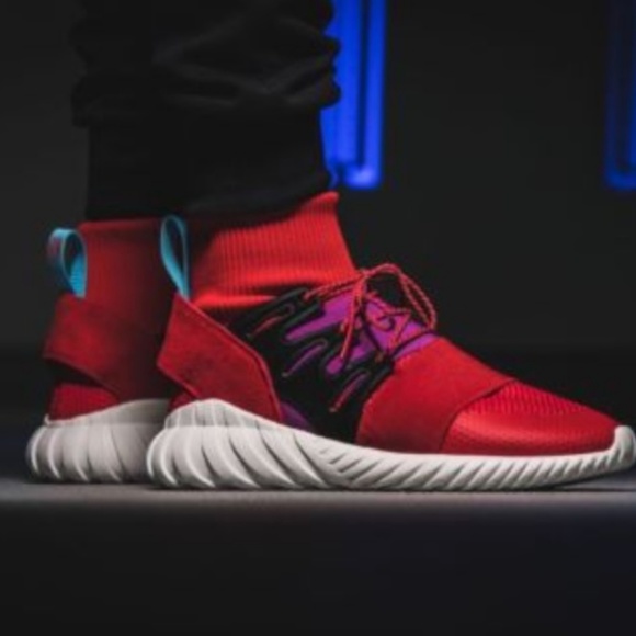 adidas Other - NEW adidas TUBULAR DOOM WINTER Shoes Red Size 11.5